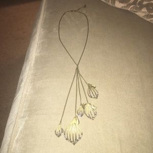 Hard to Find Vintage C+I Leaf Necklace